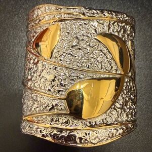 Vintage Alexis Kirk Two-Tone Gold metal.‎